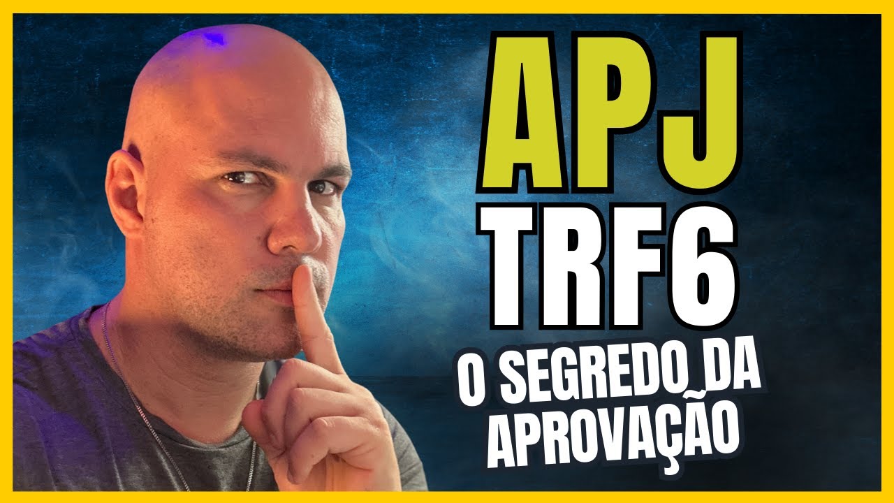 Concurso TFR6 Policial Judicial - O segredo da Aprovação
