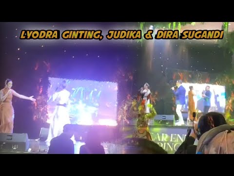 Lyodra Ginting, Judika dan Dira Sugandi Event United Tractors Jakarta