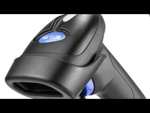 Распаковка беспроводного сканера штрих-кодов Netum 1D + 2D