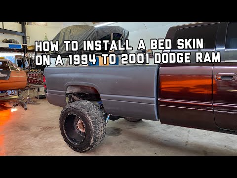 How to do a bed skin on a second gen Dodge Ram pickup 1994-2001
