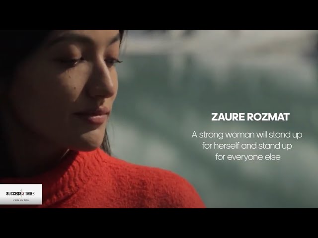 Zaure Rozmat: A strong woman will stand up for herself...