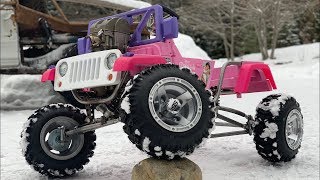 Ultimate Princess Jeep Build 4-Link Suspension and Steering Part 3