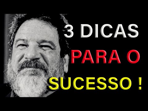 3 Dicas Para O Sucesso - Mario Sergio Cortella *MOTIVAÇÃO*