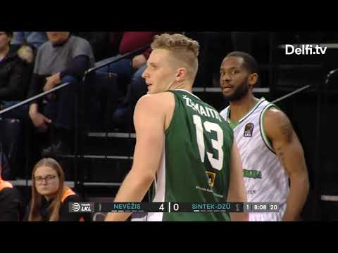 LKL league. BC "Nevezis" 70 vs 74 BC "Dzukija". 30/11/2019