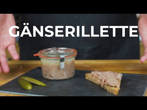 Goose Rillette - A tasty French classic (Rillettes de canard)