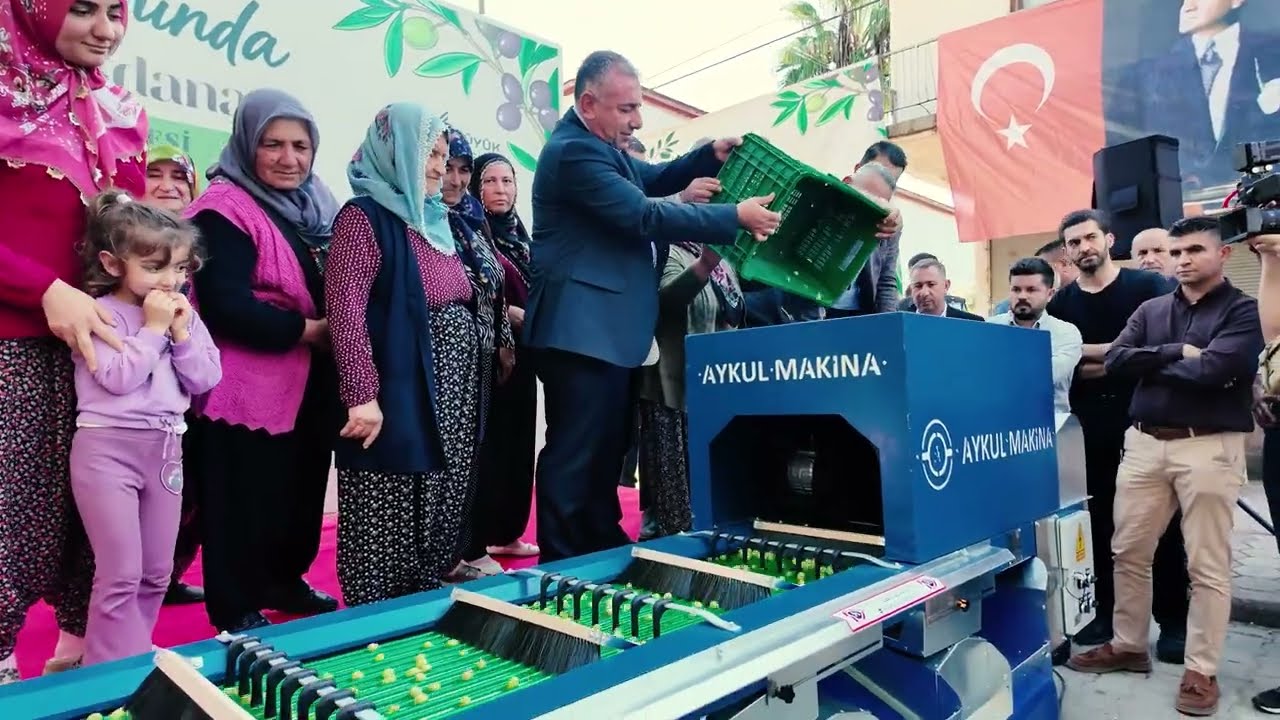 Karaisalı'da Zeytin Boylama Makinesi Dağıtımı Gerçekleştirdik
