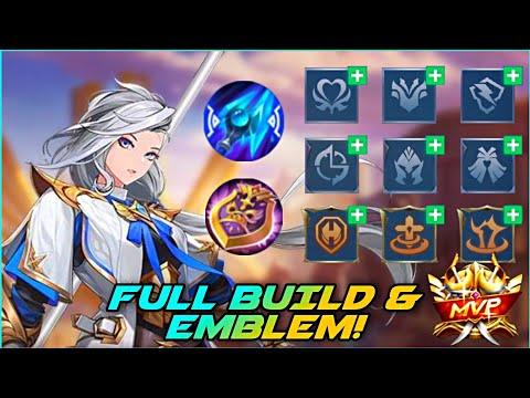 FROM ZERO TO HERO! EPIC COMEBACK! | TANK SILVANNA EMBLEM & BUILD GUIDE | MOBILE LEGENDS BANG BANG