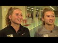 Tweelingzusjes Anne en Myke (22) van de Wiel grote beloftes in atletiekwereld
