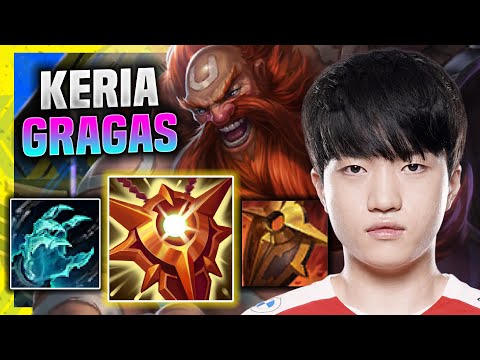 LEARN HOW TO PLAY GRAGAS SUPPORT LIKE A PRO! - T1 Keria Plays Gragas Support vs Rakan! | Season 11