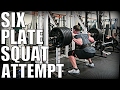 6 PLATE SQUAT PR ATTEMPT!! 579lbs (262.5kg)