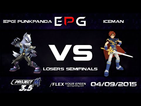 ePG Monthly - [ePG]Punk Panda (Wolf) Vs. Iceman (Roy) SSBPM (Losers Semis) - Project M