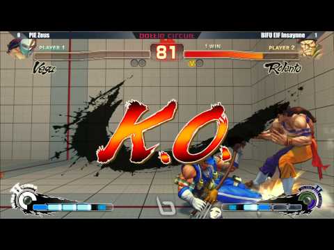 Next Level Battle Circuit 108 - USF4 - Losers Final - Zeus (Claw; Dictator) vs Insaynne (Rolento)