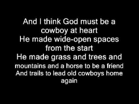 God must be a cowboy by Dan Seals