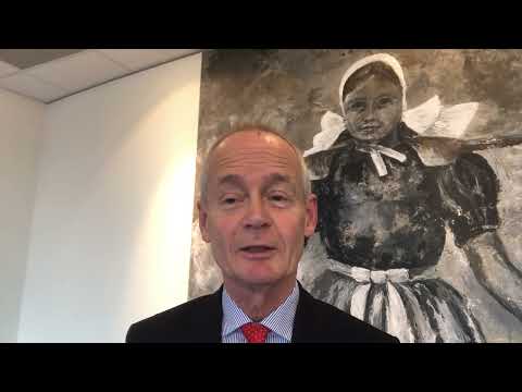 Burgemeester Niek Meijer: 'Werkbezoek aan korfbalvereniging en wedstrijd sv Huizen'