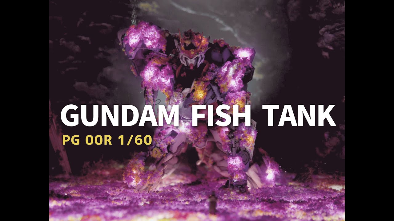 We Build GUNDAM in a FISH TANK! It's the FLOWER SEA of GUNDAM 00 you've never seen! [RAY]
