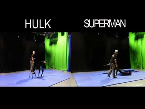 Superman & Hulk Motion Capture animation Breakdown
