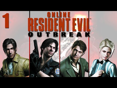 Resident Evil Outbreak Online Co-op - Stage 1 Outbreak Part 1