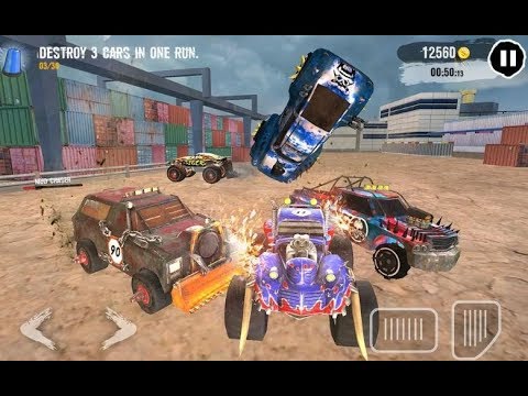Demolition Derby Extreme Crash Stunt Racing 2019 - # Monster Truck  # Gameplay