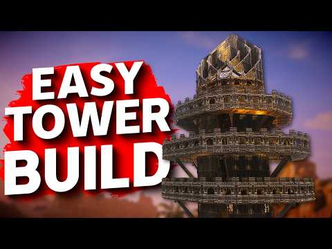CONAN EXILES: Stormglass Ringtower Build Guide!