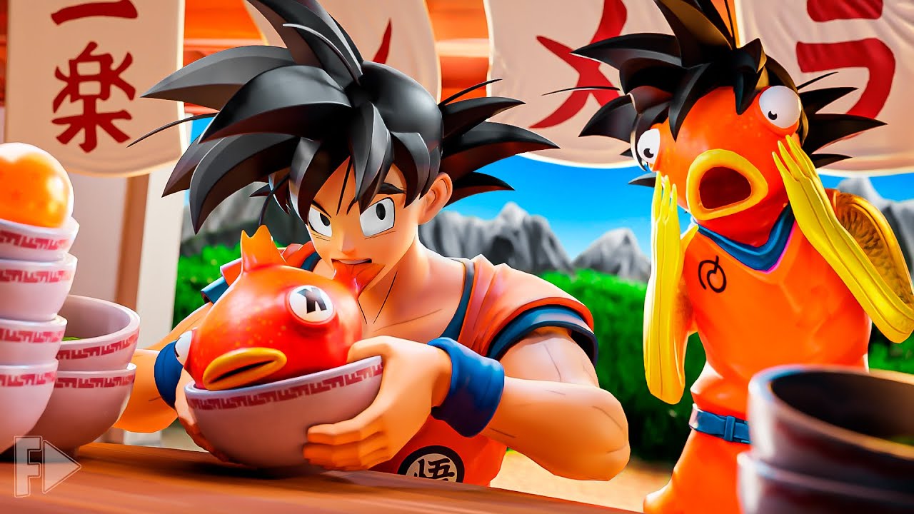 O EPISÓDIO PERDIDO DE DRAGON BALL NO FORTNITE! - FORTFLIX MOVIE