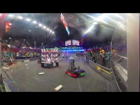 FRC Einstein 2025 Final 1 - 360 Driver Station POV | Orbit 1690