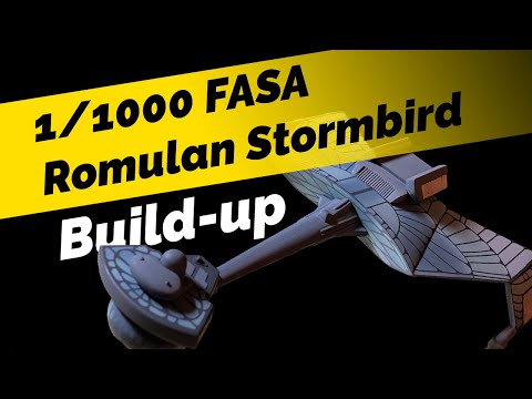 FASA Romulan Stormbird Buildup