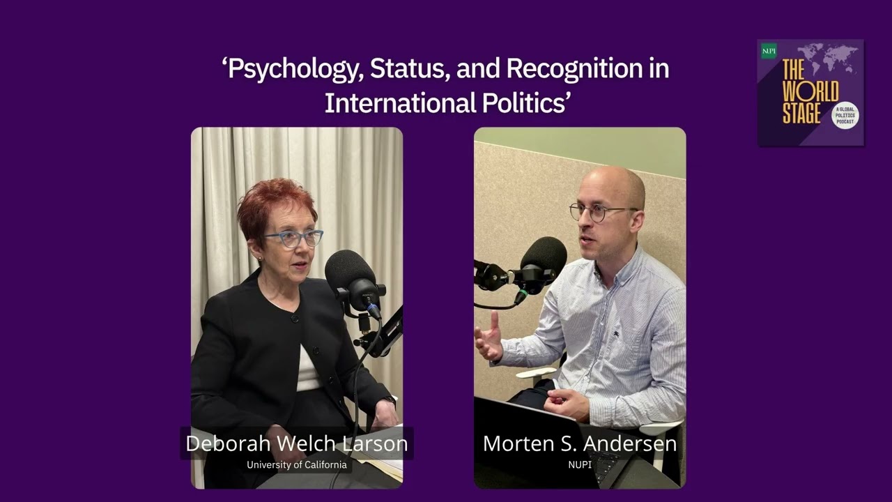 Psychology, Status, and Recognition in International Politics