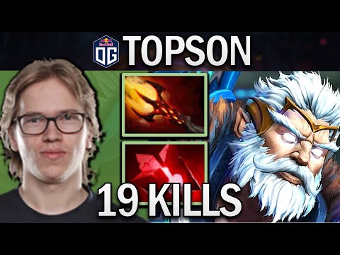 OG.TOPSON ZEUS WITH EPIC GAME & 19 KILLS - DOTA 2 GAMEPLAY