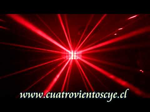 Efecto Led Derby3 RGBW Ritmico DMX