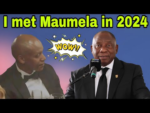 President Cyril Ramaphosa Finally confirms meeting Hangwani Maumela in 2024.