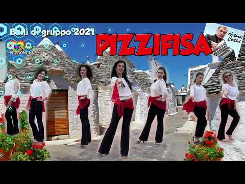 PIZZIFISA - pizzica di Antonio Cottini // coreografia Petronela C.// balli di gruppo 2021 / TUTORIAL