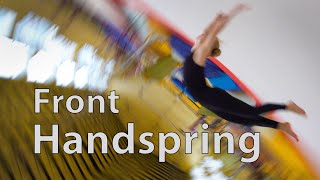 How to do a Front Handspring • Two-minute tutorial