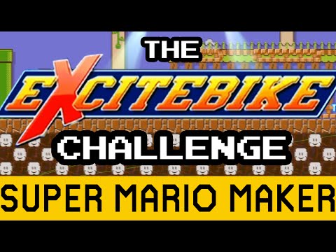 Super Mario Maker: ExciteBike challenge by JustJulyo