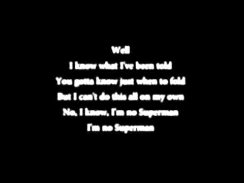 Lazlo Bane - I'm No Superman lyrics