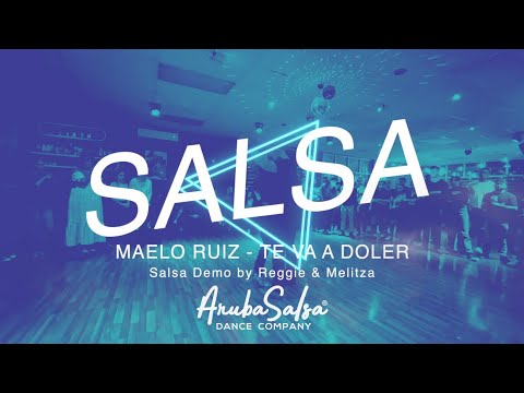 Te Va A Doler - Maelo Ruiz | Salsa demo by Reggie & Melitza