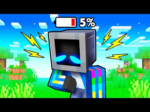 TeeVee is Low Battery in Minecraft!
