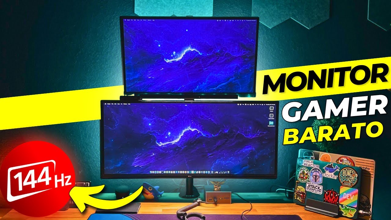 TOP 7 Monitores GAMER BARATO Custo Beneficio 2024 até 144hz - (Curvo, Ultrawide e 4K)