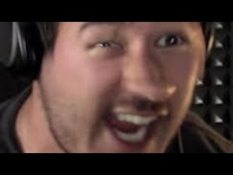 Markiplier gets chased by Monty but I put "Grass skirt chase" in the background
