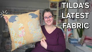 TILDA'S LATEST COLLECTION | Song Bird | Patchwork Pillow