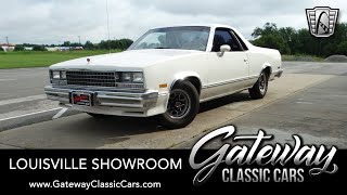 Video Thumbnail for 1985 Chevrolet El Camino V8