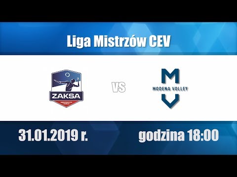 ZAPRASZAMY na mecz ZAKSA vs Azimut Modena - www.kedzierzynkozle.tv