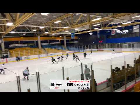 Fury vs kraken female u15 aaa