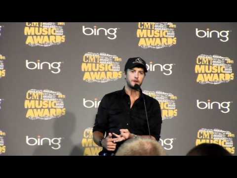 Thumbnail for Luke Bryan backstage at CMT Awards by Luke Bryan