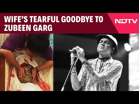Zubeen Garg Assam News | Zubeen Garg’s Wife Garima Saikia Garg's Emotional Farewell To Late Singer