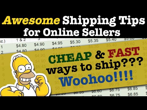 Ship Small & Light Products Cheaper & Faster - Tips for Online Etsy, Amazon Sellers