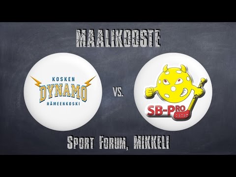 Maalikooste C-tytöt HK Dynamo vs. SB-Pro