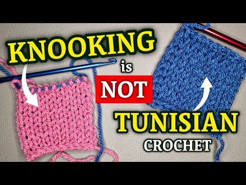 Knooking vs. Tunisian Crochet Explained! + Update on Tom Daley’s Advent Knit-Along 