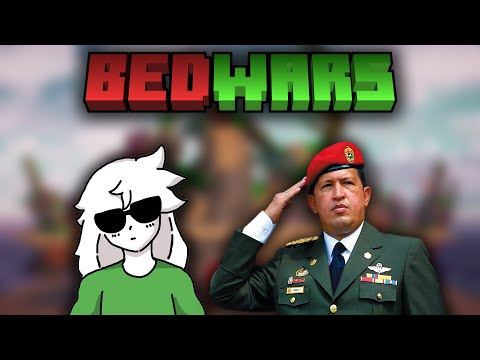 Playing Bedwars with Hugo Chavez? Minecraft Madness!