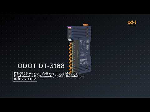 How ODOT DT 3168 helps you collect 8 AI voltage signals like 0 10 V±10 V up to 16 Bit？