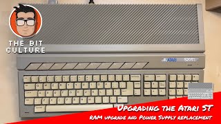 Relive Your Atari ST! Easily Upgrade the RAM and Power Supply 🪛